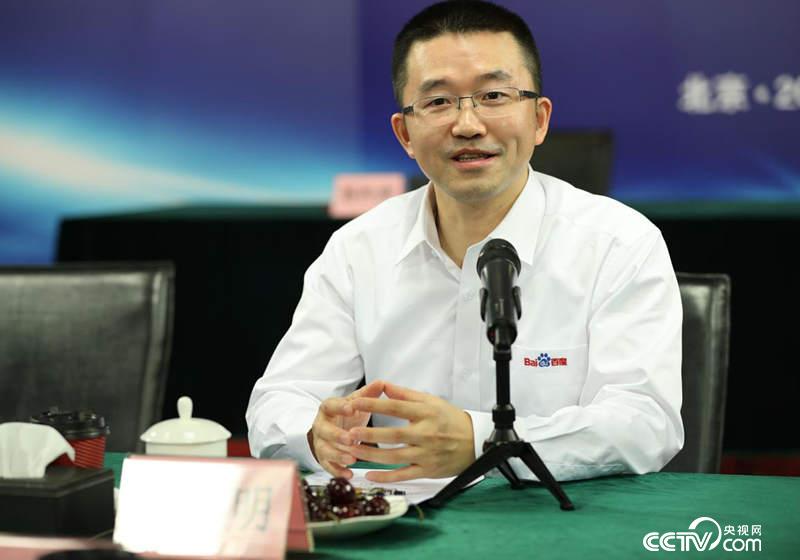 百度副总裁、智能云事业群组总经理尹世明致辞（刘会成 摄）